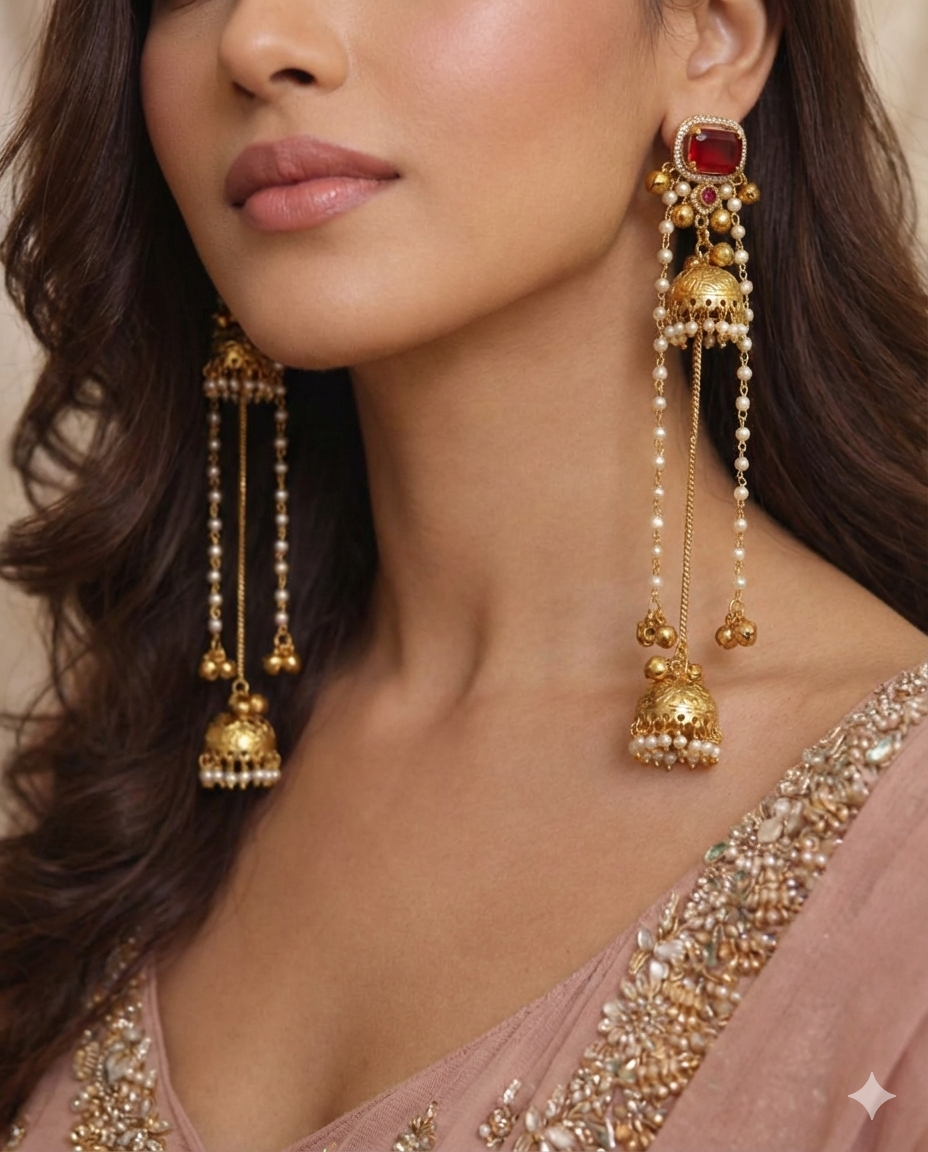 Handcrafted Earrings by Barkat Designs